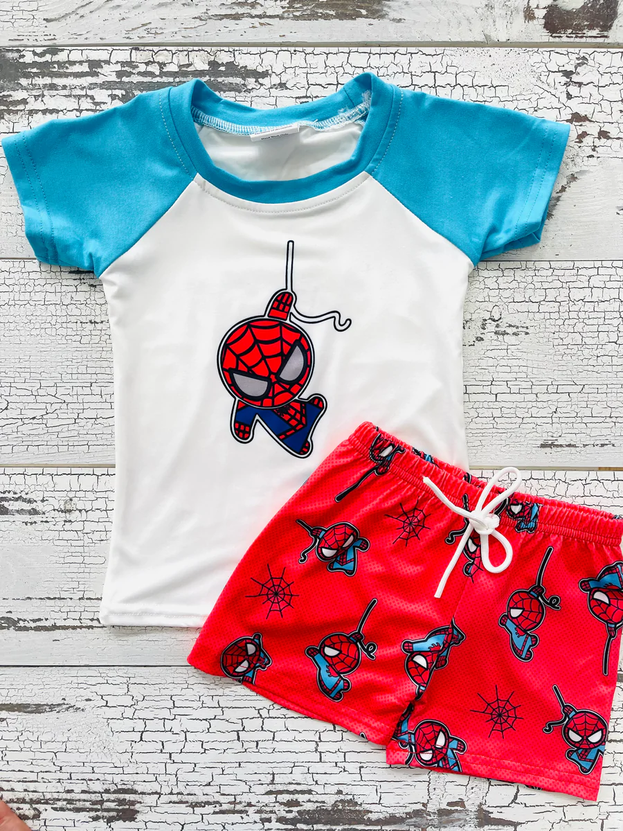 Spidey Shorts Outfit