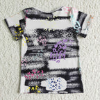 colorful mini t-shirt kids girl