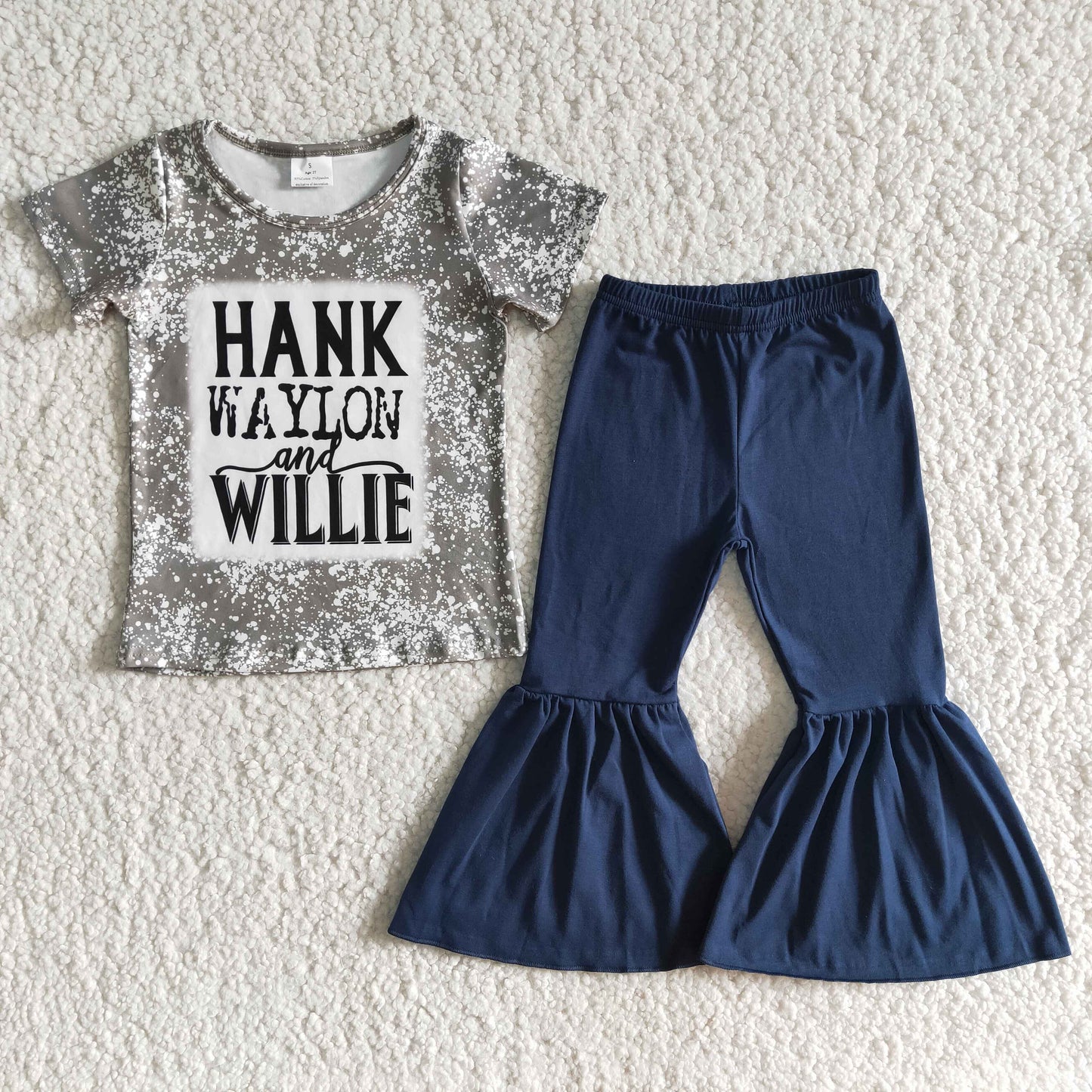 Hank Waylon and Willie Girls Boutique Outfit