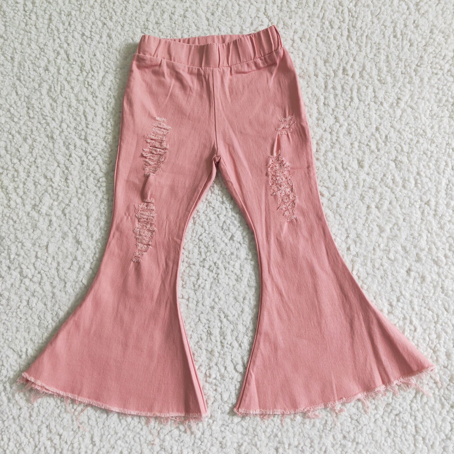 baby girl's clothing pink denim pants