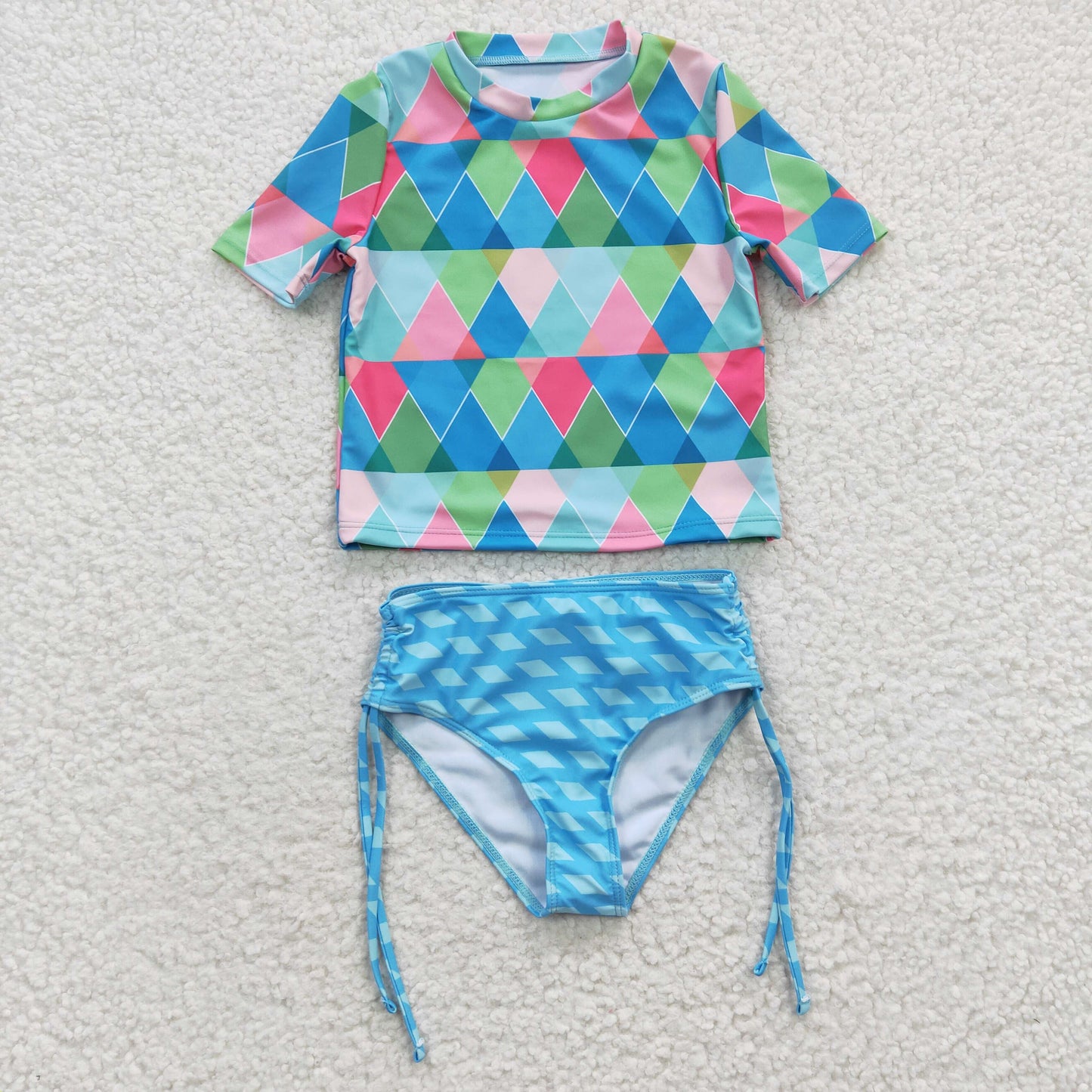 girl 2pcs beach wear swimsuit