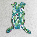 newborn nightgown sleepwear cactus