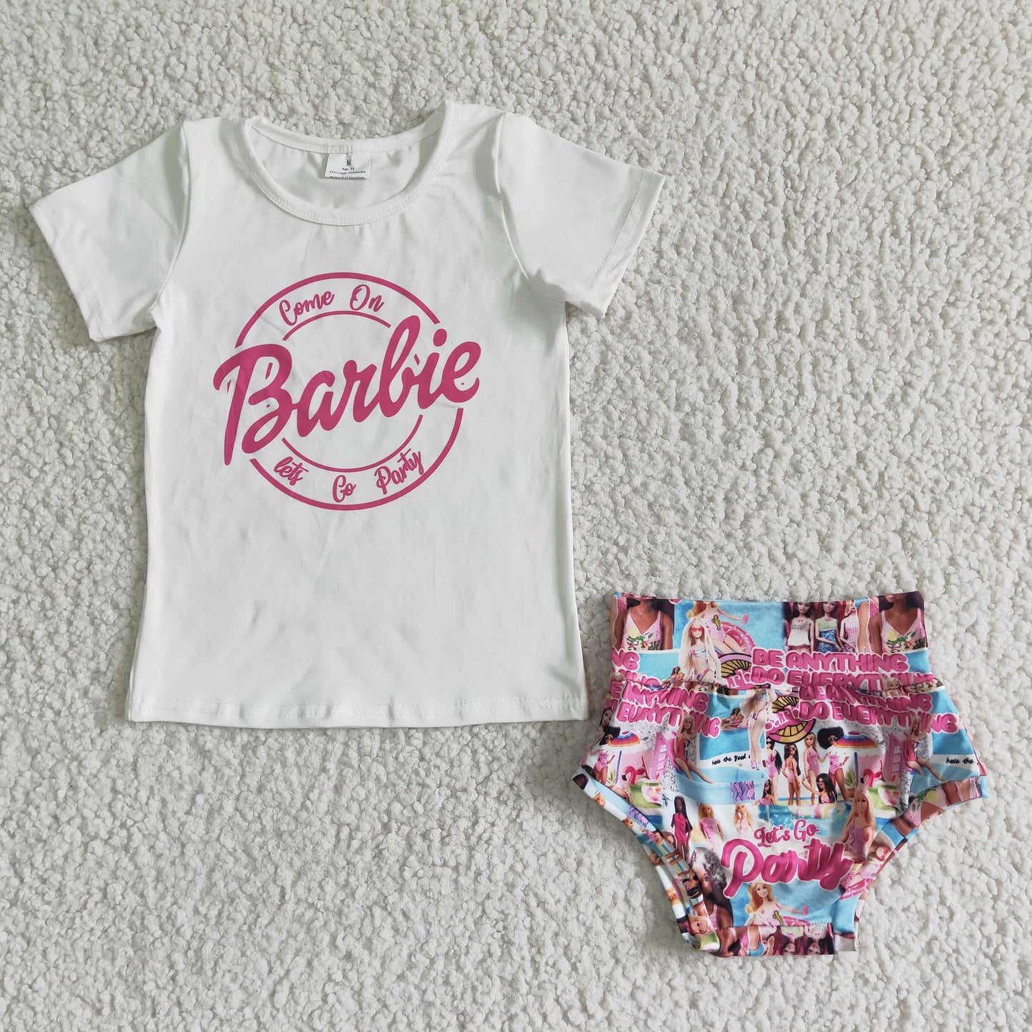 infant clothes cute bummie set baby girl