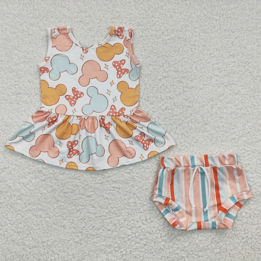 cartoon bummie set for baby girl toodler clothes