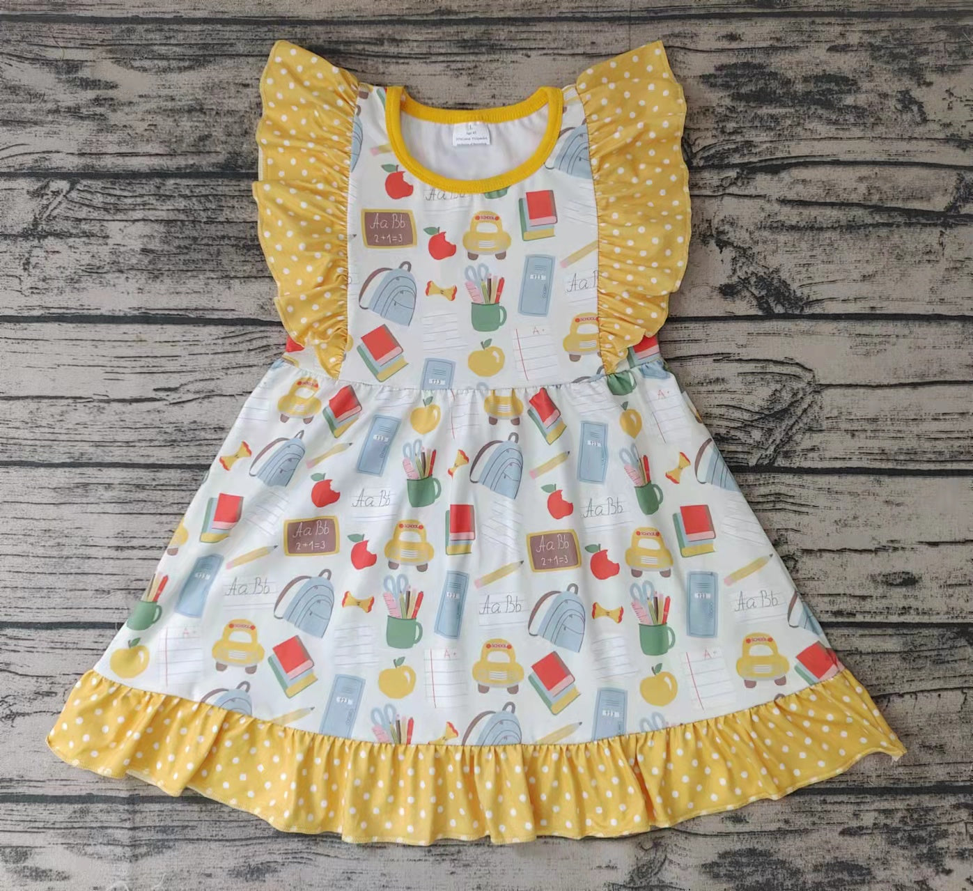 back to school dress kids clothing
