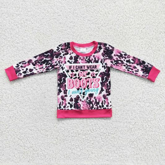 pink leopard pullover top clothing my boots