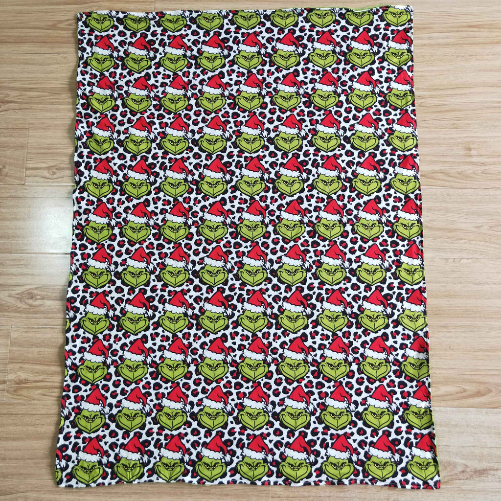 Red and Green Blanket for Christmas