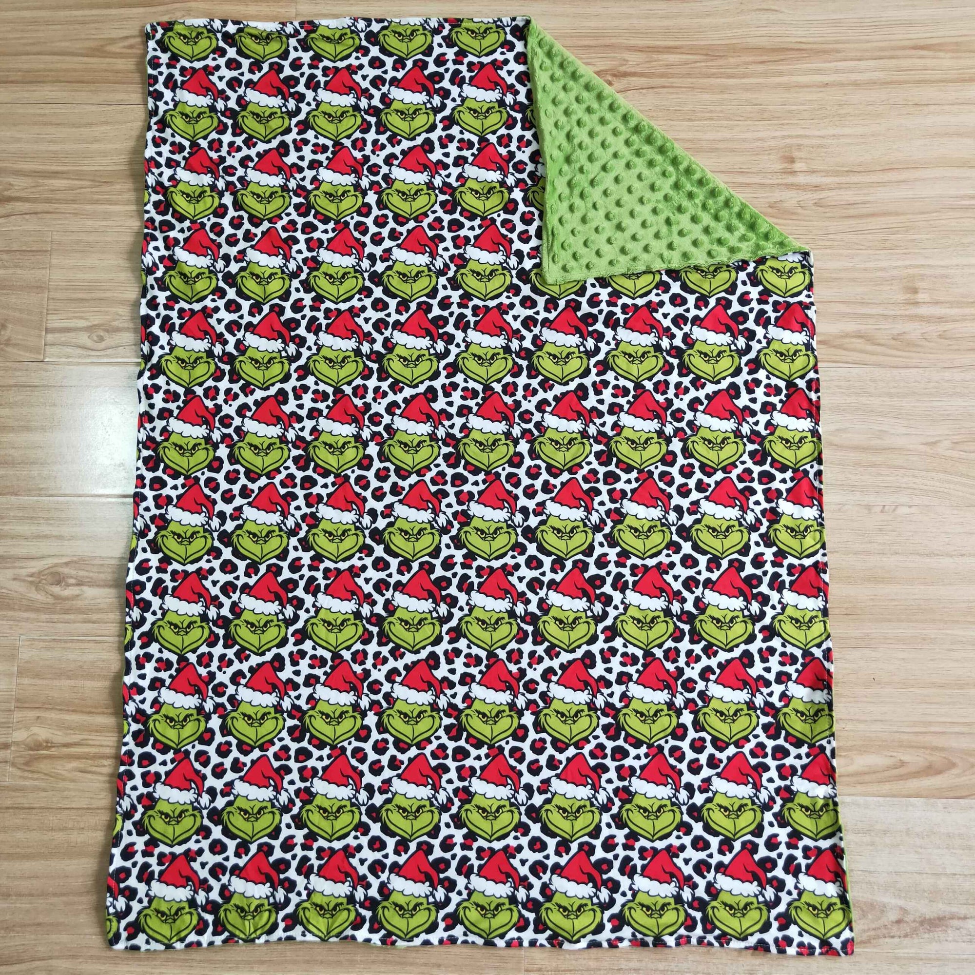 Red and Green Blanket for Christmas