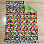 Red and Green Blanket for Christmas