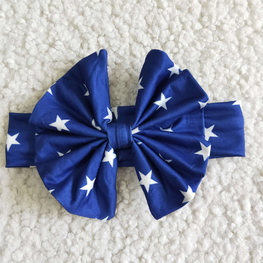 blue star headband